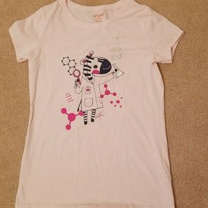 Cat & Jack Pink Zebra Top